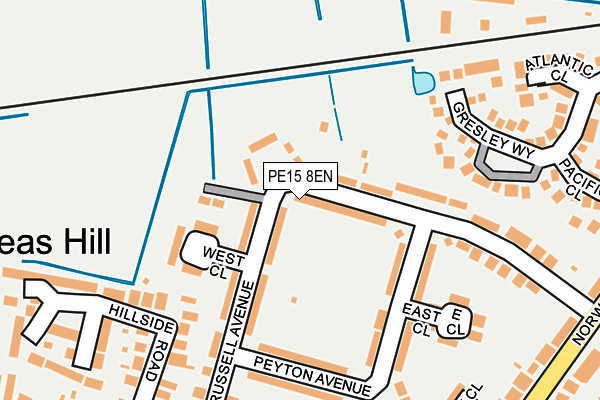 Map of 1ST 4 UK MORTGAGES LTD at local scale