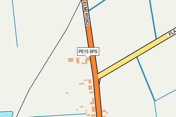 PE15 8PS map - OS OpenMap – Local (Ordnance Survey)