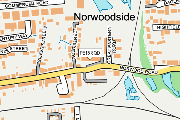 Map of JOHN A FLATTLEY TRANSPORT SERVICES LIMITED at local scale