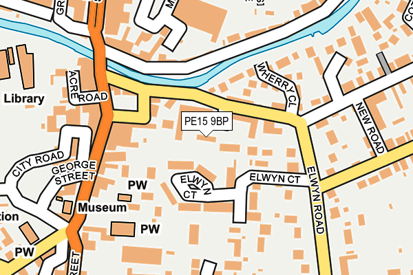 PE15 9BP map - OS OpenMap – Local (Ordnance Survey)