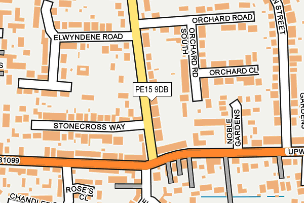 Map of RAW GROUNDWORK & CONSTRUCTION LTD at local scale