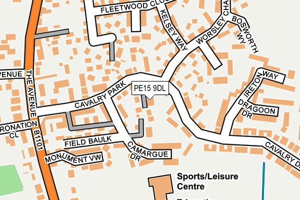 Map of ANGELS ESTATES LIMITED at local scale