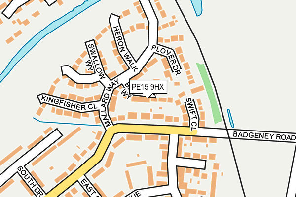 Map of K&B CIVILS PLANT HIRE LTD at local scale