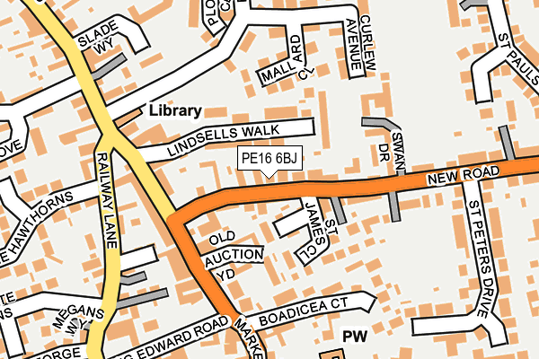 Map of LANDERMERE ESTATES LIMITED at local scale