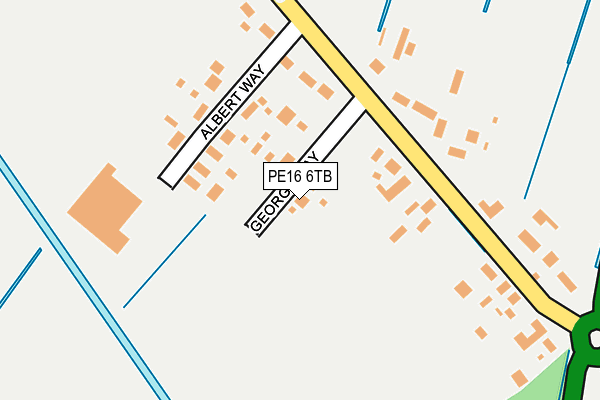 PE16 6TB map - OS OpenMap – Local (Ordnance Survey)