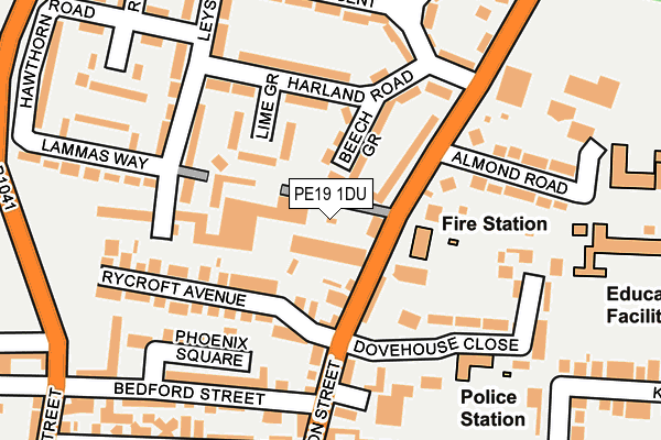 Map of FRONTLINE ELECTRICAL SERVICES LIMITED at local scale