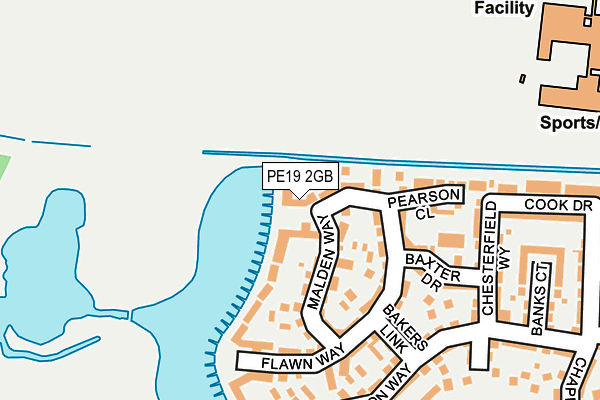 PE19 2GB map - OS OpenMap – Local (Ordnance Survey)