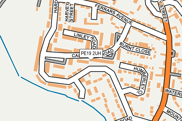 PE19 2UH map - OS OpenMap – Local (Ordnance Survey)