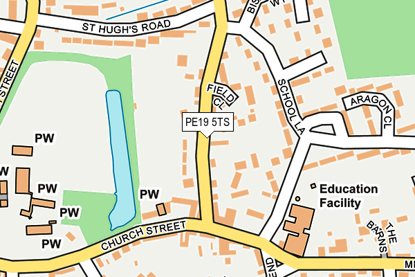 Map of FIRE EXTINGUISHERS ONLINE LTD at local scale