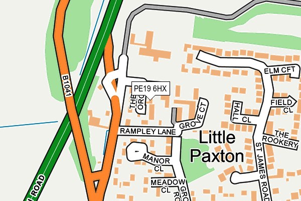 Map of MARTONY COURT RESIDENTS ASSOCIATION LIMITED at local scale
