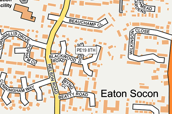Map of SS PROPERTIES LTD at local scale