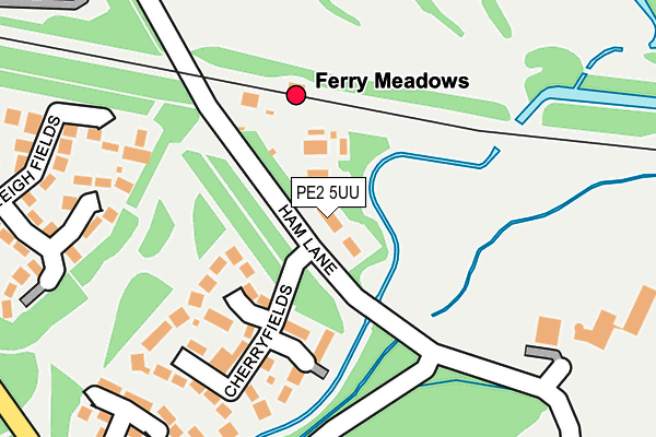Map of NENE OUTDOORS LIMITED at local scale