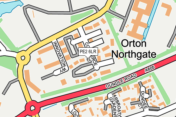 Map of O'BRIEN SWIFT LIMITED at local scale