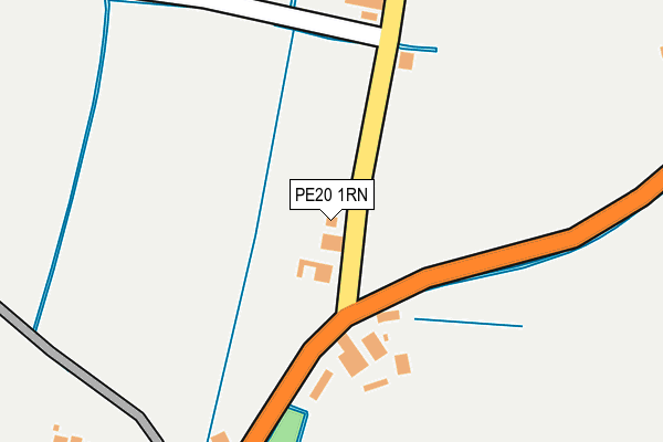 PE20 1RN map - OS OpenMap – Local (Ordnance Survey)