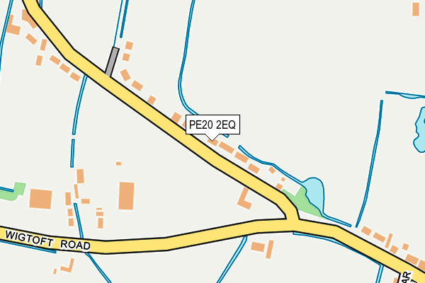 PE20 2EQ map - OS OpenMap – Local (Ordnance Survey)