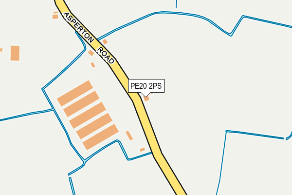 PE20 2PS map - OS OpenMap – Local (Ordnance Survey)