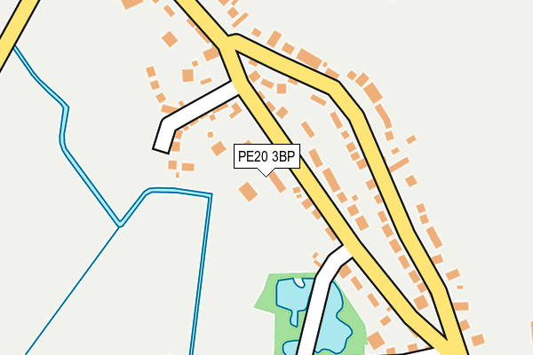 PE20 3BP map - OS OpenMap – Local (Ordnance Survey)