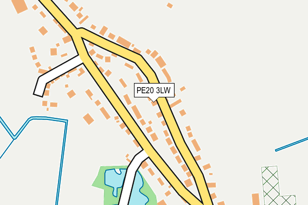 PE20 3LW map - OS OpenMap – Local (Ordnance Survey)