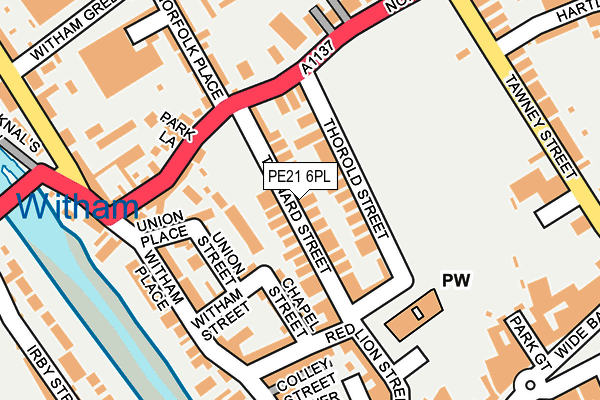 Map of TWIST TRADERS LTD at local scale