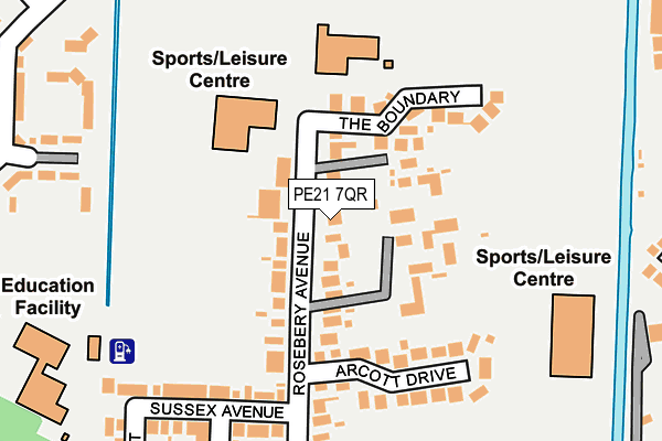 Map of MURRELL PROPERTY LTD at local scale