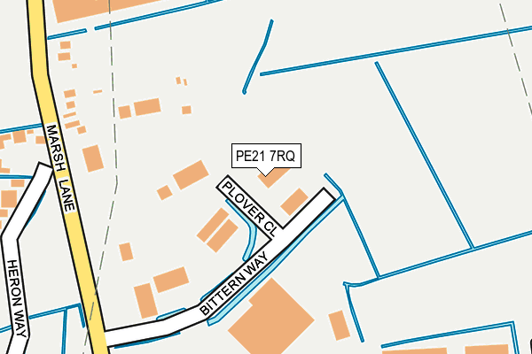 Map of VERE BROS (CONTRACTORS) LIMITED at local scale