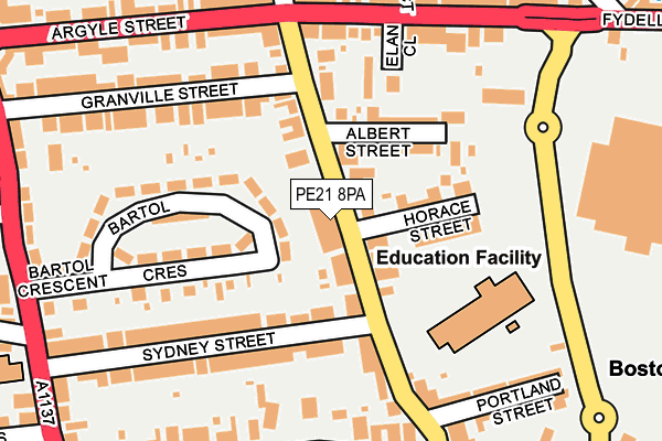 Map of ZIZI CLEANING LTD at local scale