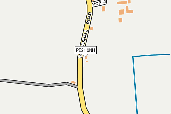 PE21 9NH map - OS OpenMap – Local (Ordnance Survey)