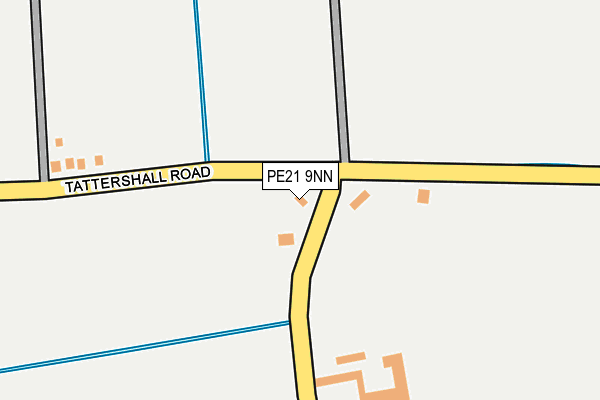 PE21 9NN map - OS OpenMap – Local (Ordnance Survey)