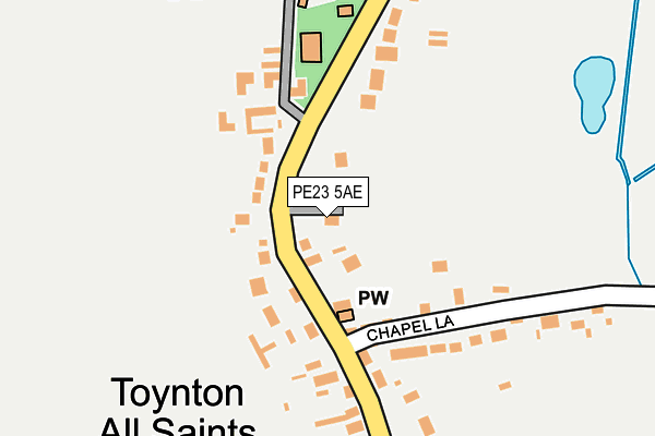 Map of BEYOND TOUCH LTD at local scale