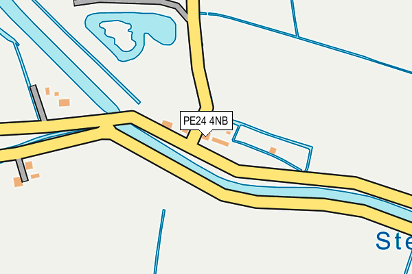 PE24 4NB map - OS OpenMap – Local (Ordnance Survey)