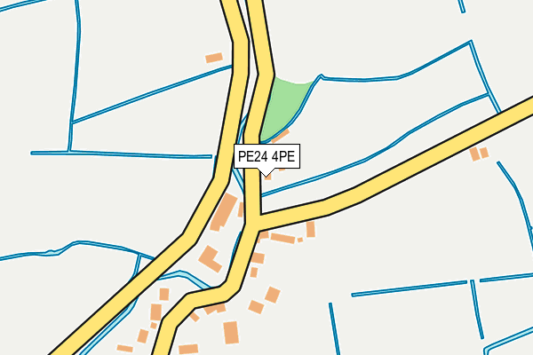 PE24 4PE map - OS OpenMap – Local (Ordnance Survey)