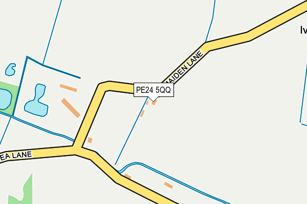 PE24 5QQ map - OS OpenMap – Local (Ordnance Survey)