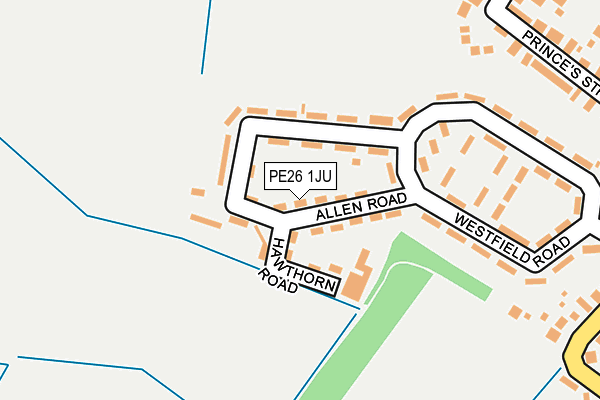 Map of WYSHWOOD STUDIO LTD at local scale