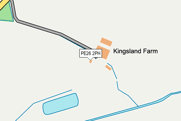PE26 2PH map - OS OpenMap – Local (Ordnance Survey)