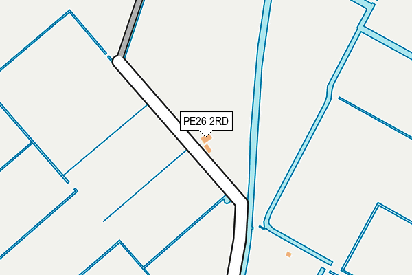 PE26 2RD map - OS OpenMap – Local (Ordnance Survey)