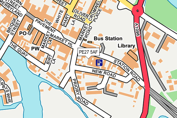 Map of AMI LEISURE LIMITED at local scale