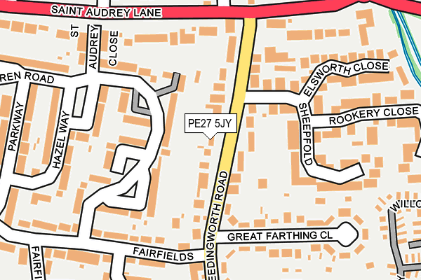 Map of BENCHMARK ELECTRICAL LIMITED at local scale