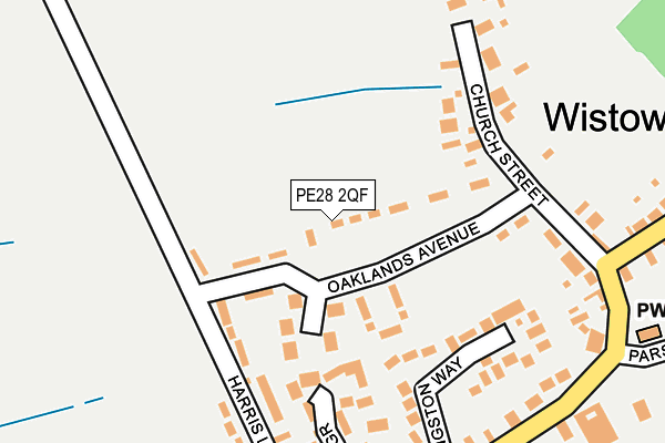 Map of PRB BUILDING CONSULTANCY LIMITED at local scale