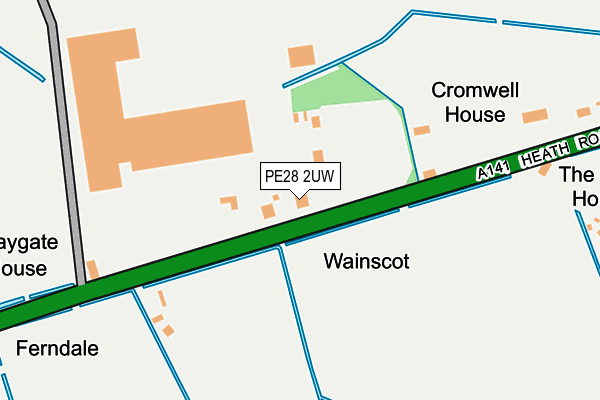 Map of CLF LIMITED at local scale