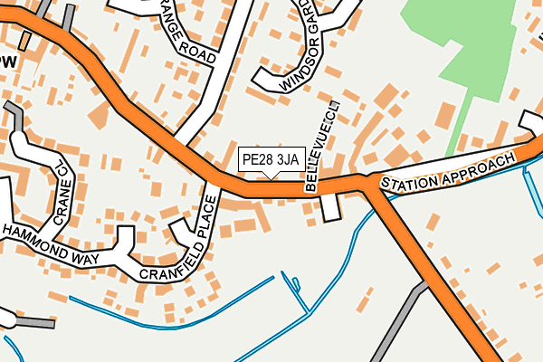 Map of CANHAM CONSTRUCTION LIMITED at local scale