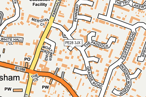 Map of GREENLIGHT DRIVER TRAINING SERVICES LIMITED at local scale