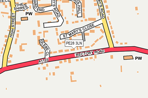 Map of DOCTOR ANEELA LIMITED at local scale