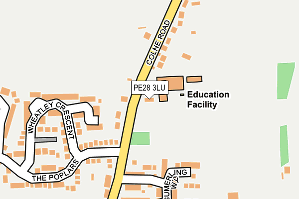 Map of RED ZEBRA RETAIL LTD at local scale
