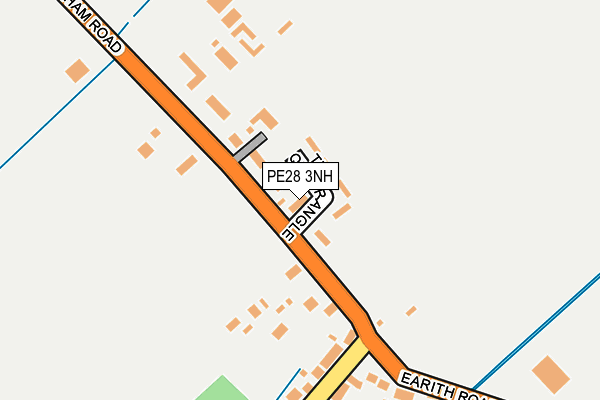 PE28 3NH map - OS OpenMap – Local (Ordnance Survey)