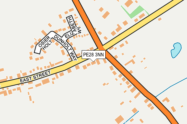 PE28 3NN map - OS OpenMap – Local (Ordnance Survey)