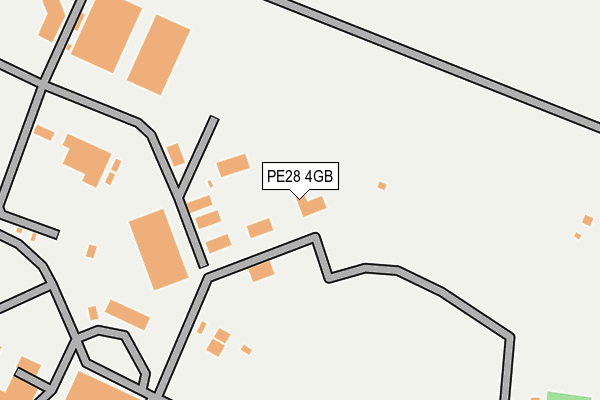 PE28 4GB map - OS OpenMap – Local (Ordnance Survey)
