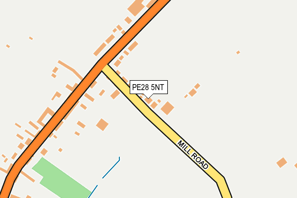 PE28 5NT map - OS OpenMap – Local (Ordnance Survey)
