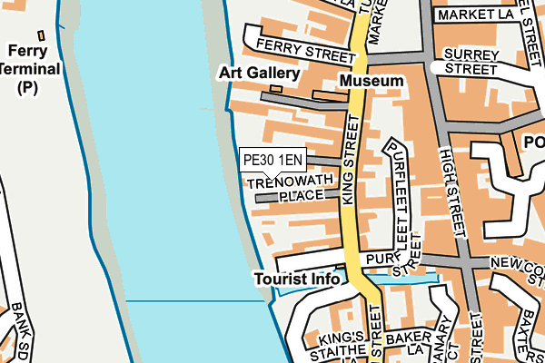 PE30 1EN map - OS OpenMap – Local (Ordnance Survey)