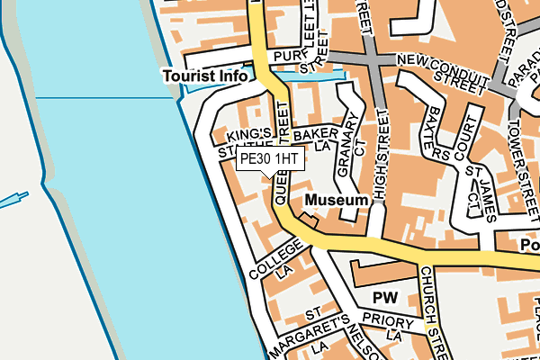 PE30 1HT map - OS OpenMap – Local (Ordnance Survey)