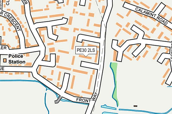 PE30 2LS map - OS OpenMap – Local (Ordnance Survey)
